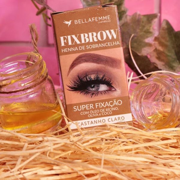 henna para sobrancelha fixbrow super fixação