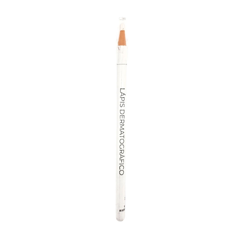 Lapis Dermatográfico de cor natural, usado para definir, moldar e preencher sobrancelhas de forma fácil e precisa. Complemento para conteúdo sobre Gel para sobrancelha 