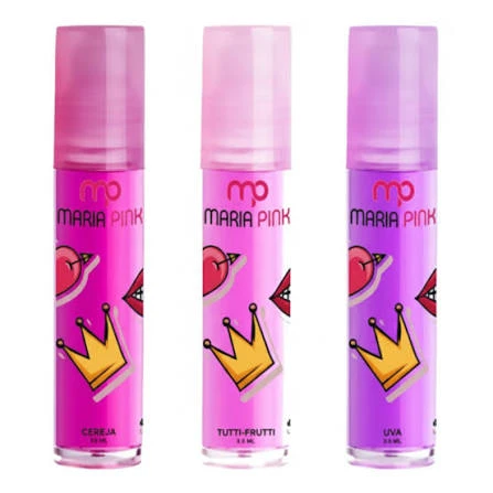 Brilho Labial Rock Star Maria Pink