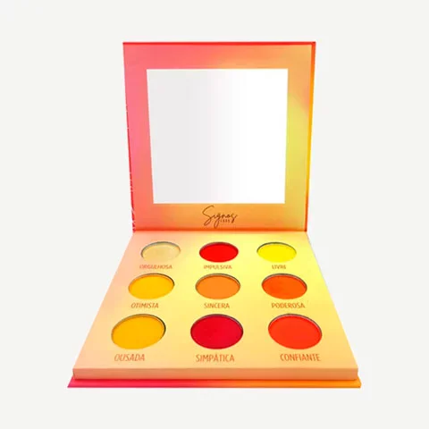 Paleta de sombras signos de fogo Bella Femme