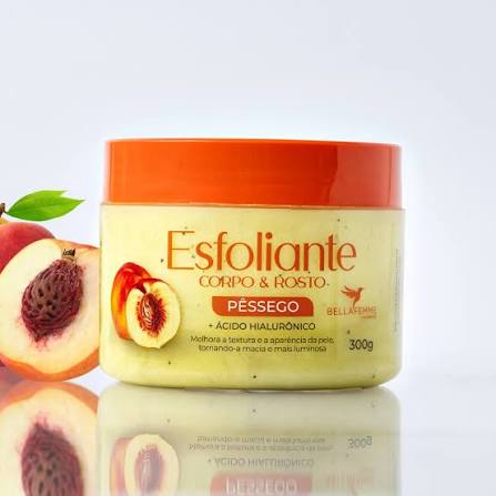 esfoliante corporal e facial bella femme